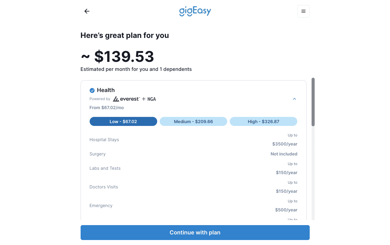 GigEasy screenshot 3