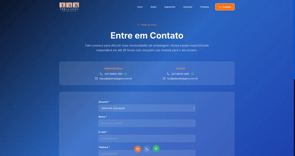 LAK Embalagens screenshot 6